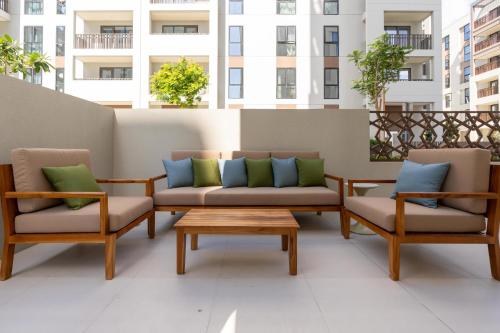 Elegant 1BR Apart with Beach Access in Dubai Creek, Dubái (foto 8)