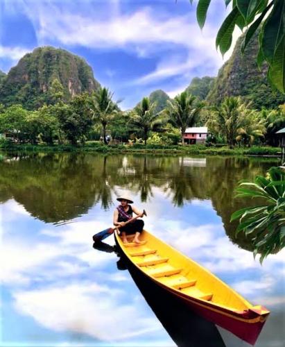 본토 렘팡안 Rammang Rammang Ecolodge and Cafe 호텔 객실