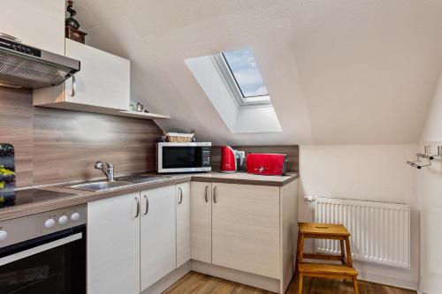 A szálláshely kívülről, Ferienwohnung Ausblick in Usseln