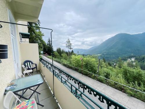 Балкон, Villa AlexanderCharmante Wohnung mit Bergblick, Villa Alexander in Земмерінґ