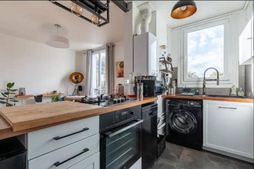 Cocina, Le Loft de l'Artiste in Sevres