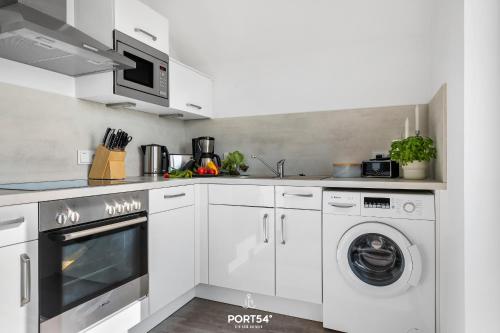 Kjøkken, Ferienwohnung La Mer Olpenitz in Olpenitz