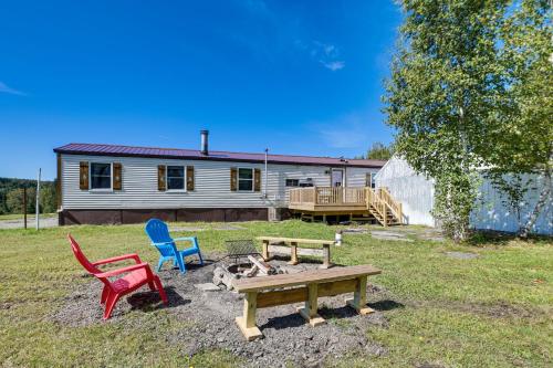 . Pet-Friendly Perham Home Fire Pit and Trail Access!