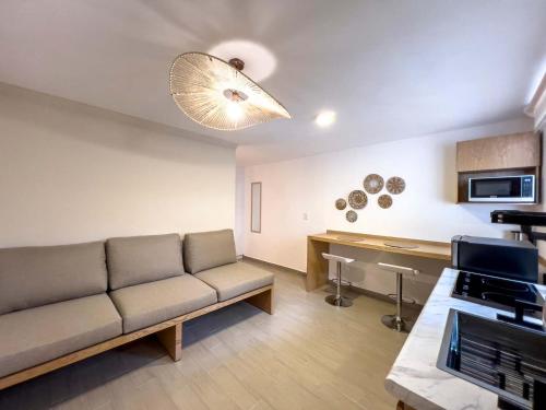 Modern Apt with Workspace in Central Queretaro in Querétaro, Mexico