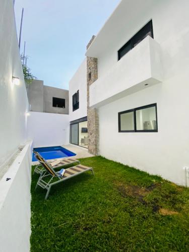 Casa con alberca climatizada y exclusiva para ti en Jiutepec