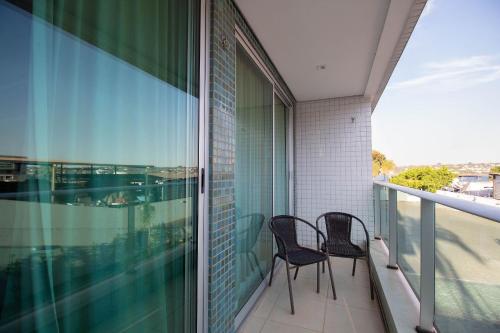 balkon/terras, OZPED Flats Particulares Lake View in North Wing