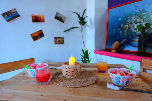 Mad og drikke, Deakachimba Hostel in Granada