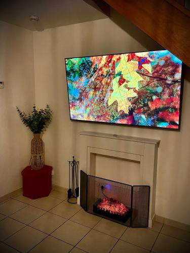 Közös társalgó / TV, Bohème Spa&Sauna Orléans (Boheme Spa&Sauna Orleans) in Saint-Jean-de-Braye