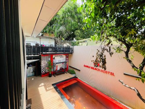 Swimming pool, Samui Beach Hostel in Koh Samui