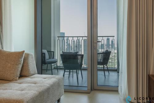 Top Floor Urban Oasis Steps from Dubai Mall - 1BR Apartment in Downtown Views ll, Tower 1, Dubái (foto 5)