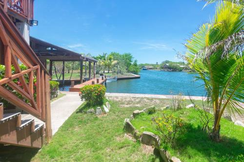 Coco View Canal lot 18 private home home in Parrot Tree