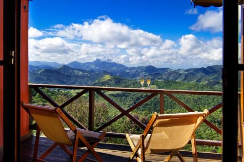 Kilátás, Pousada Portal Dos Ventos in Visconde de Maua
