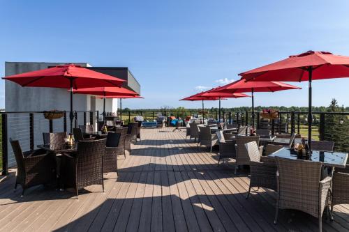 ระเบียง/ชานเรือน, Holiday Inn Express - Grand Island By IHG in แกรนด์ไอส์แลนด์ (NY)