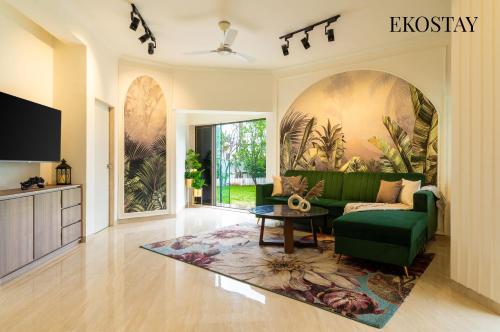 EKOSTAY - 8BHK La Flamingo Villa with Private Turf, Lonavala (fotografie 7)