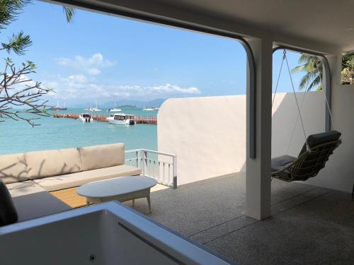 バルコニー/テラス, パンプリーダ ビーチ リゾート (Punnpreeda Beach Resort) in ボープット