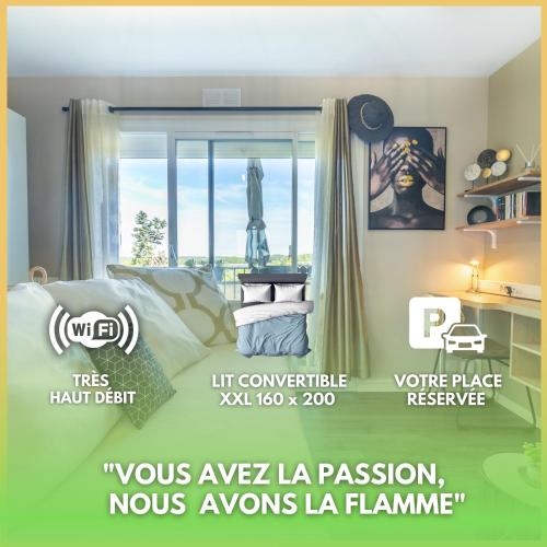 Studio Lumineux et plein de charme