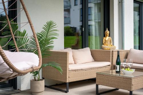 Fairmieten: Exklusive Suite I Terrasse I Parkplatz in Quelle