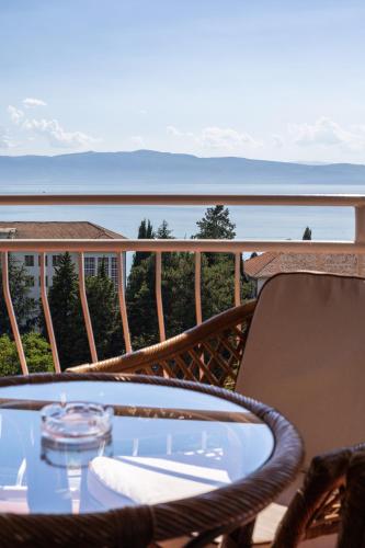 balkon/terras, Hotel Belvedere in Sveti Stefan