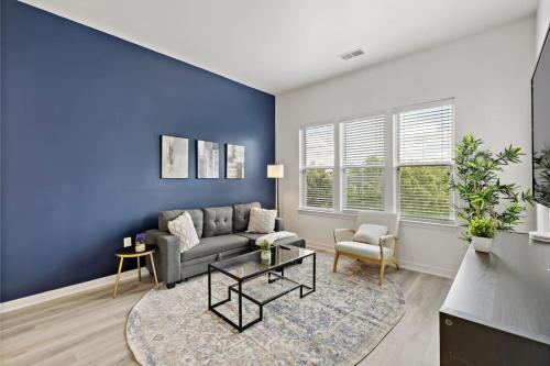 Posh 1BD - 5 Min DT, Gym, Parking, W-D - Sleeps 6 in Charlotte, USA