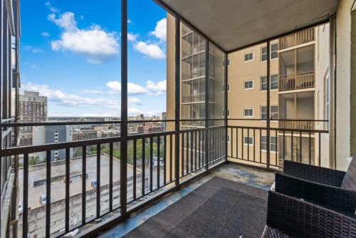 High Rise Patio with City View, In Heart of Downtown