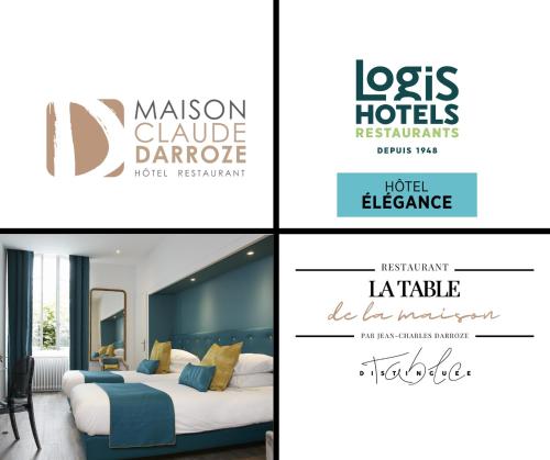 Logis Hôtel - Restaurant Maison Claude Darroze Hotel de charme Verdelais