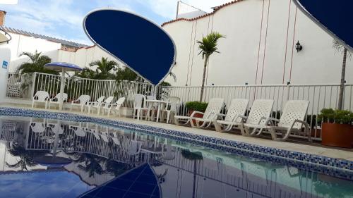 Swimming pool, Hotel Zamba in Girardot