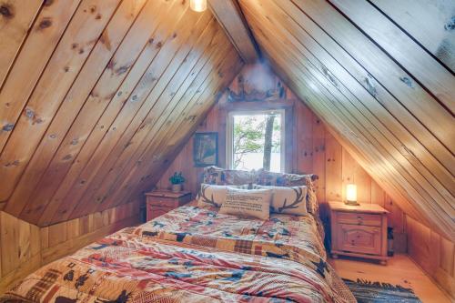 Beautiful Embden Pond Cabin with Dock and Kayaks!