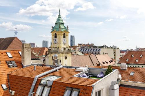 Spacious City Center Bratislava Penthouse & Private Rooftop Terrace, Bratislava (Foto 9)