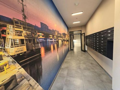 Apartament Bulvary nad Odrą (Apartament Bulvary nad Odra) in Štětín