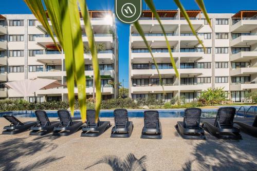 2BR Condo with Private Terrace - Near to the Beach in Nuevo Vallarta , Mexico