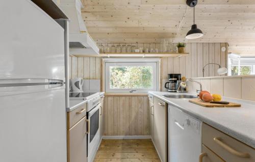 Kitchen, Holiday Home Torndrup Tværvej in Hals