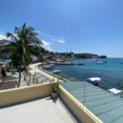 View, Papa Freds Beach Resort in Puerto Galera