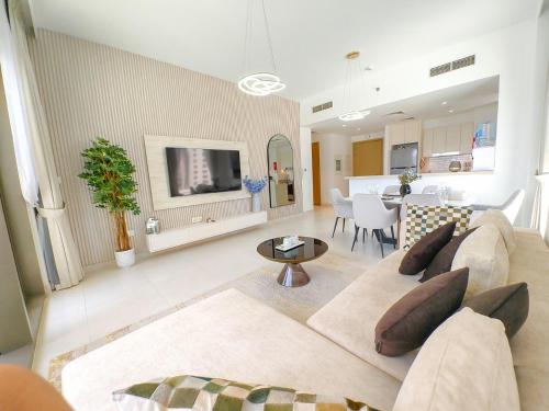 Creek Harbour retreat: Luxurious 2-BR apartment, Dubaj (fotografie 10)