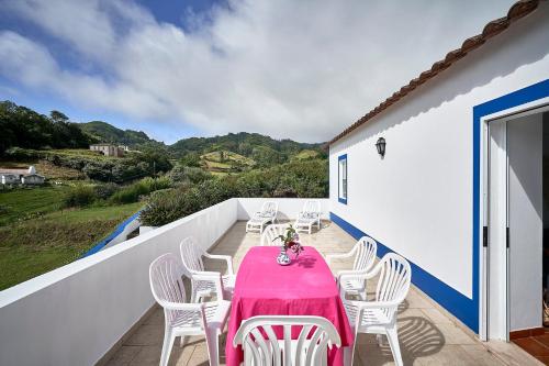 ระเบียง/ชานเรือน, Casa Azul da Corisca in เอสปิริโต ซานโต