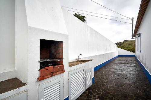 ระเบียง/ชานเรือน, Casa Azul da Corisca in เอสปิริโต ซานโต