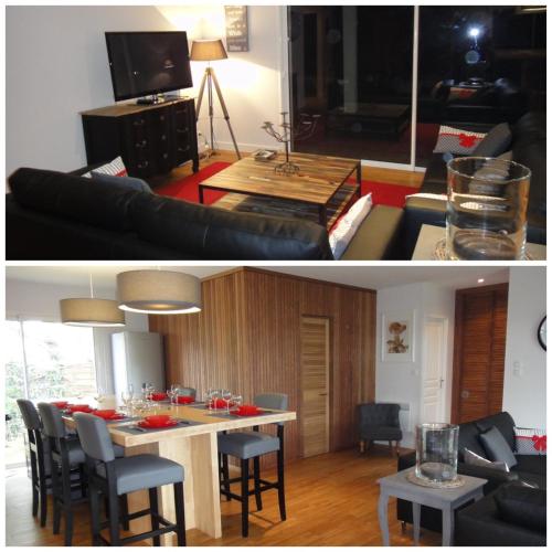 Maison Dû Bords Du Lac gîte à louer Le Moutchic