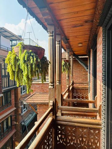 陽台/露台, 復古家1號酒店 (Hotel Vintage Home1) in 巴克塔普爾