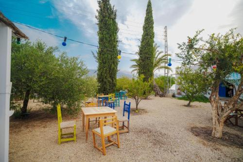 Dārzs, Cortijo Las Gallardas en Almería (Cortijo Las Gallardas en Almeria) in Los Gallardos