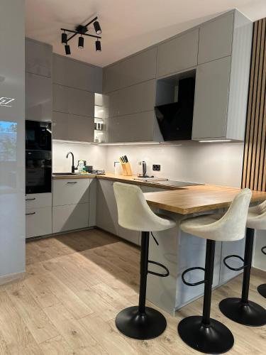 Luksusowy Apartament River Point Kępa Mieszczańska, Wrocław