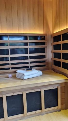 Szauna, Ökologisches Hideaway mit Sauna und großem Garten (Okologisches Hideaway mit Sauna und großem Garten) in Sesslach