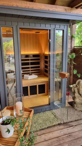 Szauna, Ökologisches Hideaway mit Sauna und großem Garten (Okologisches Hideaway mit Sauna und großem Garten) in Sesslach