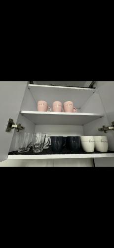 Konyha, Stylish & Relaxing Modernes Apartment mit Privatparkplatz in Gelsenkirchen