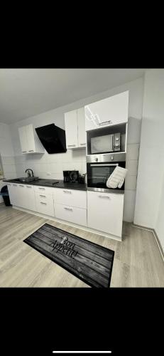 Konyha, Stylish & Relaxing Modernes Apartment mit Privatparkplatz in Gelsenkirchen