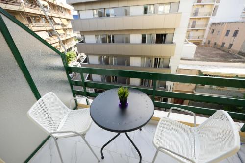 Балкон, кв.м. 1 спалень, 1 окремих ванних Будинок в Лутракі
 (Couples Cozy Seaside Studio) in Лутракі