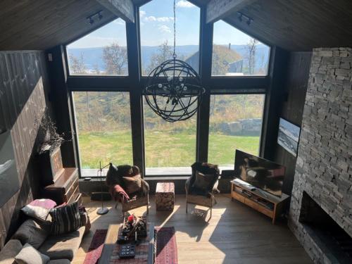 Spacious, exclusive and modern cabin in Geilo, Geilo (foto 2)