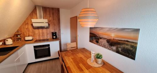 keuken, Ferienwohnung Kiefernstraße 1 Mettingen in Mettingen