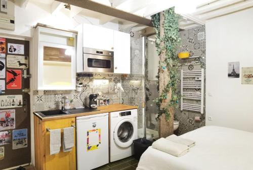 Cute studio / in the 15arr center/ 1 mn to metro 