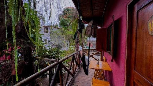 Balcony/terrace, Hostal Mamacucha in Montanita