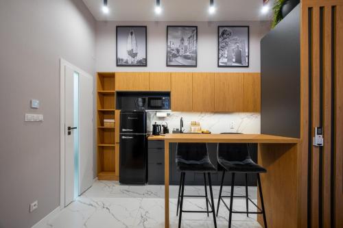 Luksusowy apartament w samym centrum miasta z ogromnym tarasem