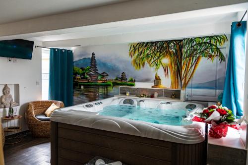 Escale Spa en Baie Loft Bali gîte à louer Petit Port